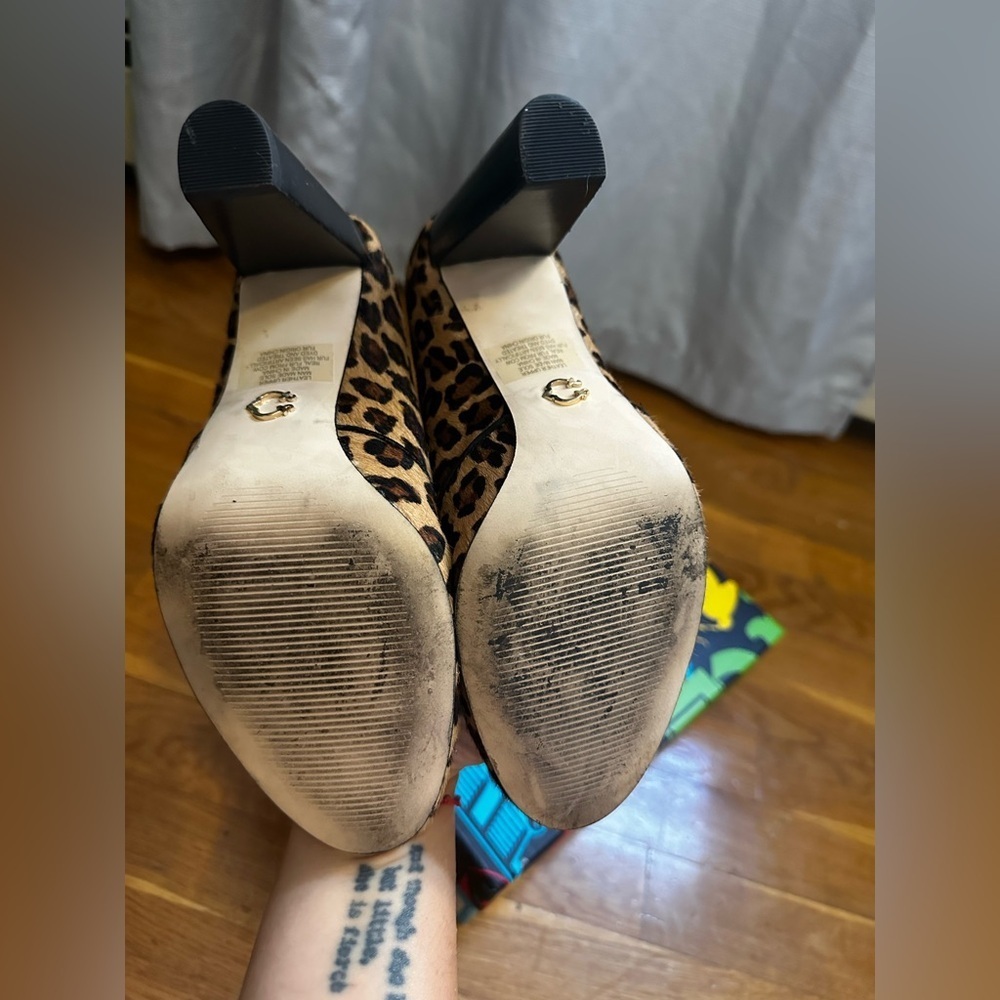 C. Wonder Melissaly Leopard Print Heels - Picture 5 of 6